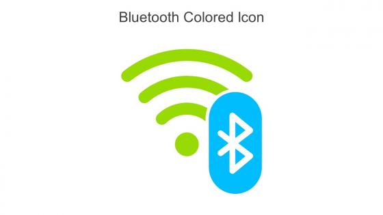 Bluetooth Colored Icon In Powerpoint Pptx Png And Editable Eps Format