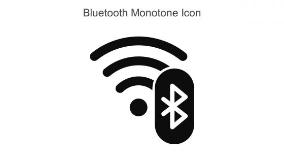 Bluetooth Monotone Icon In Powerpoint Pptx Png And Editable Eps Format