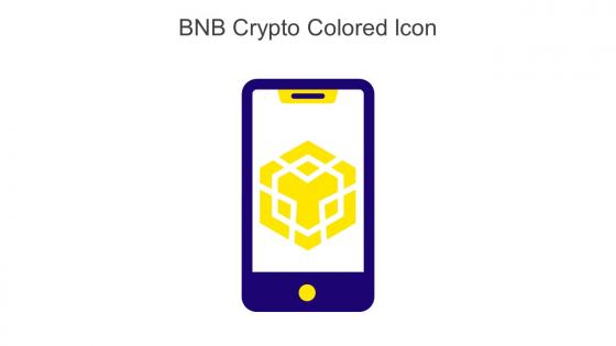 BNB Crypto Colored Icon In Powerpoint Pptx Png And Editable Eps Format