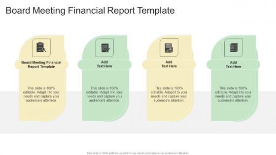 Board Meeting Financial Report Template In Powerpoint And Google Slides Cpb