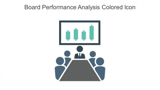 Board Performance Analysis Colored Icon In Powerpoint Pptx Png And Editable Eps Format
