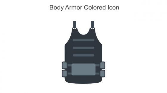 Body Armor Colored Icon In Powerpoint Pptx Png And Editable Eps Format