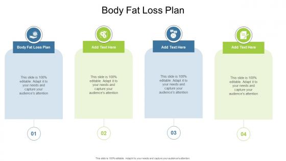 Body Fat Loss Plan In Powerpoint And Google Slides Cpb