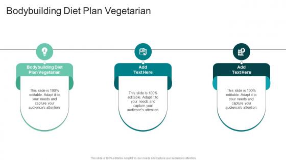 Bodybuilding Diet Plan Vegetarian In Powerpoint And Google Slides Cpb