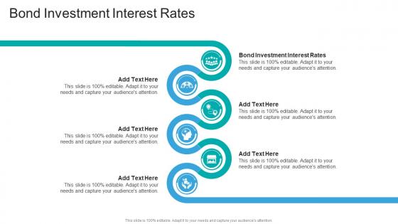 Bond Investment Interest Rates In Powerpoint And Google Slides Cpb