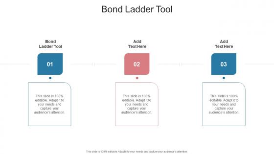 Bond Ladder Tool In Powerpoint And Google Slides Cpb