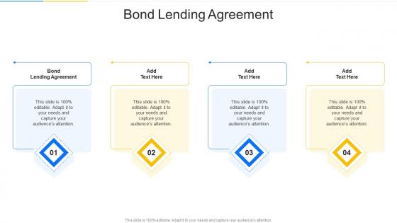 Bond Lending Agreement In Powerpoint And Google Slides Cpb
