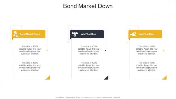 Bond Market Down In Powerpoint And Google Slides Cpb