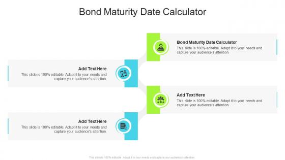 Bond Maturity Date Calculator In Powerpoint And Google Slides Cpb