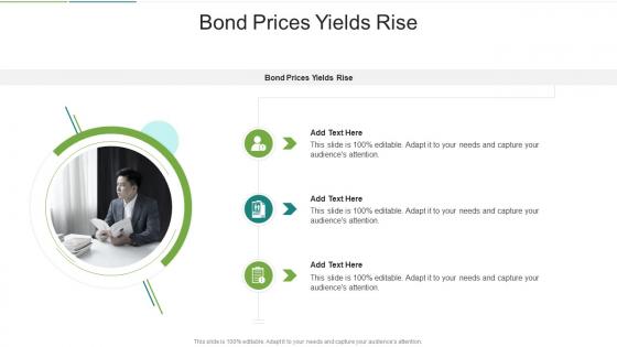 Bond Prices Yields Rise In Powerpoint And Google Slides Cpb