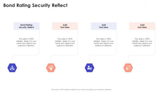 Bond Rating Security Reflect In Powerpoint And Google Slides Cpb