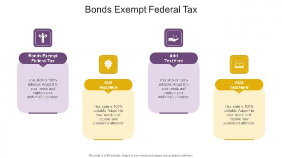 Bonds Exempt Federal Tax In Powerpoint And Google Slides Cpb