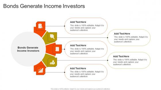 Bonds Generate Income Investors In Powerpoint And Google Slides Cpb