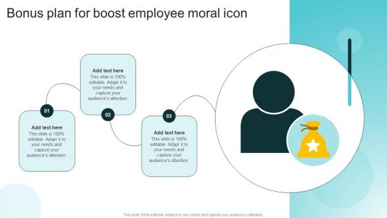 Bonus Plan For Boost Employee Moral Icon