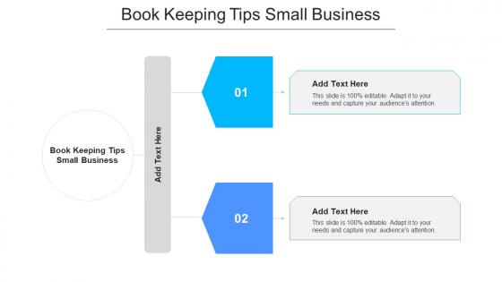 Book Keeping Tips Small Business Ppt Powerpoint Presentation Ideas Outfit Cpb