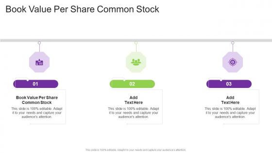 Book Value Per Share Common Stock In Powerpoint And Google Slides Cpb