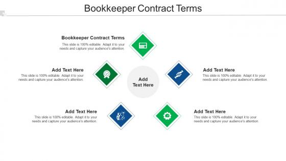 Bookkeeper Contract Terms Ppt Powerpoint Presentation Model Example Cpb