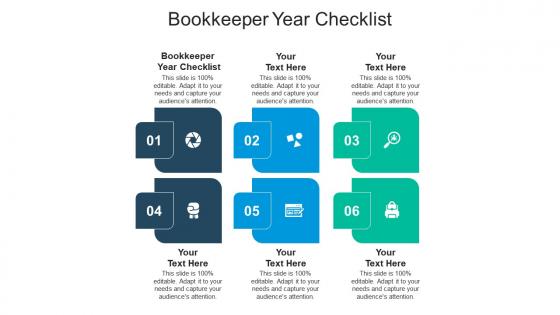 Bookkeeper year checklist ppt powerpoint presentation icon graphics design cpb
