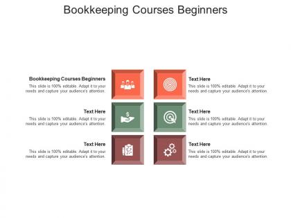 Bookkeeping courses beginners ppt powerpoint presentation infographics pictures cpb