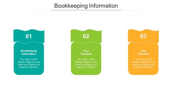 Bookkeeping Information Ppt Powerpoint Presentation Infographics Templates Cpb