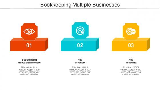 Bookkeeping Multiple Businesses Ppt Powerpoint Presentation Visual Aids Portfolio Cpb