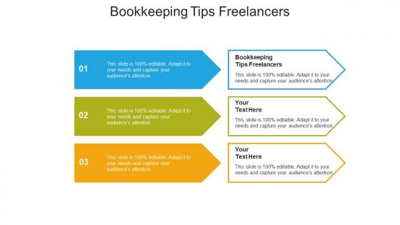 Bookkeeping tips freelancers ppt powerpoint presentation inspiration graphics download cpb