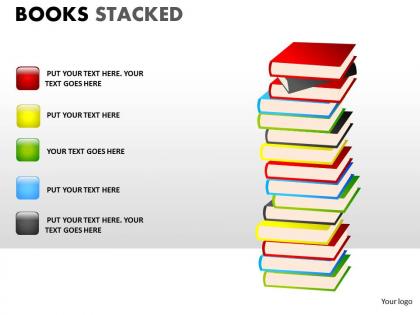 Books stacked ppt 12