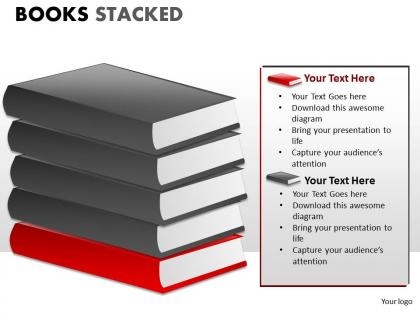 Books stacked ppt 2
