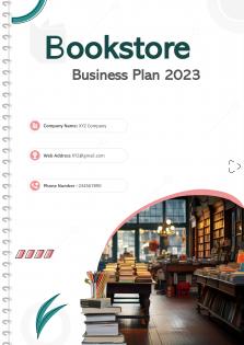 Bookstore Business Plan Pdf Word Document
