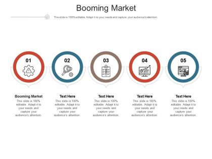 Booming market ppt powerpoint presentation infographic template sample cpb