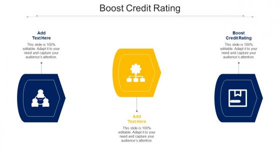Boost Credit Rating Ppt Powerpoint Presentation Professional Aids Cpb