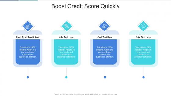 Boost Credit Score Quickly In Powerpoint And Google Slides Cpb