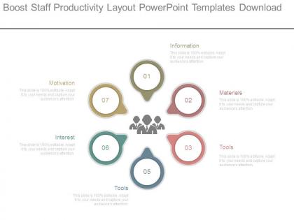 Boost staff productivity layout powerpoint templates download