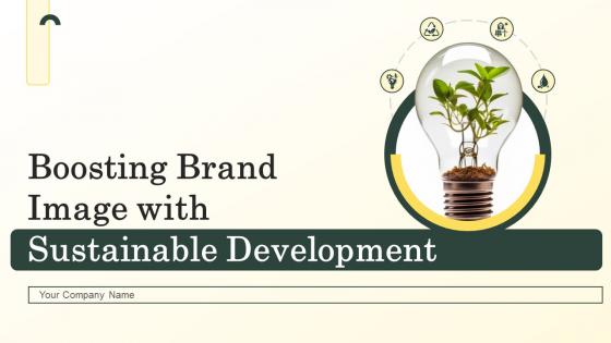 Boosting Brand Image With Sustainable Development MKT CD V