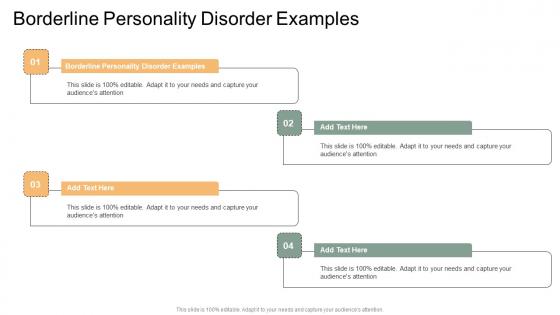 Borderline Personality Disorder Examples In Powerpoint And Google Slides Cpb