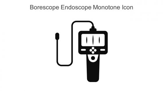 Borescope Endoscope Monotone Icon In Powerpoint Pptx Png And Editable Eps Format