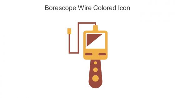 Borescope Wire Colored Icon In Powerpoint Pptx Png And Editable Eps Format
