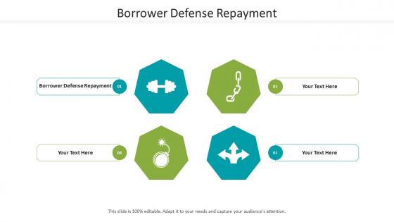 Borrower defense repayment ppt powerpoint presentation slides graphics cpb
