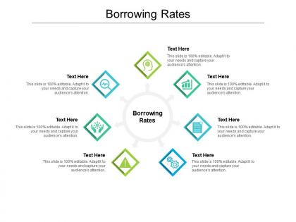 Borrowing rates ppt powerpoint presentation professional template cpb