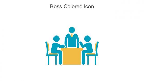 Boss Colored Icon In Powerpoint Pptx Png And Editable Eps Format
