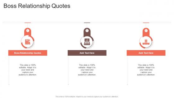 Boss Relationship Quotes In Powerpoint And Google Slides Cpb