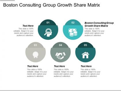 Boston consulting group growth share matrix ppt powerpoint slides cpb