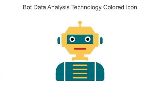 Bot Data Analysis Technology Colored Icon In Powerpoint Pptx Png And Editable Eps Format