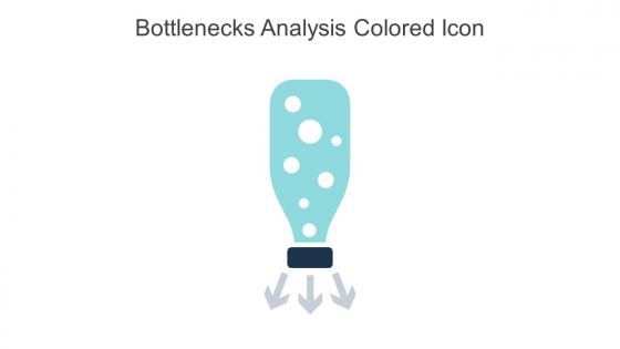 Bottlenecks Analysis Colored Icon In Powerpoint Pptx Png And Editable Eps Format