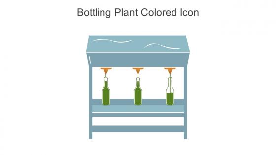 Bottling Plant Colored Icon In Powerpoint Pptx Png And Editable Eps Format