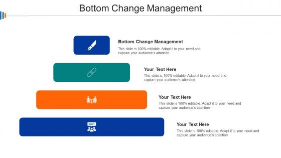Bottom Change Management Ppt Powerpoint Presentation Icon Topics Cpb