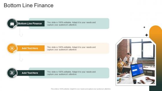 Bottom Line Finance In Powerpoint And Google Slides Cpb