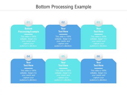 Bottom processing example ppt powerpoint presentation pictures shapes cpb