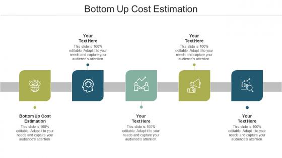 Bottom up cost estimation ppt powerpoint presentation styles visuals cpb