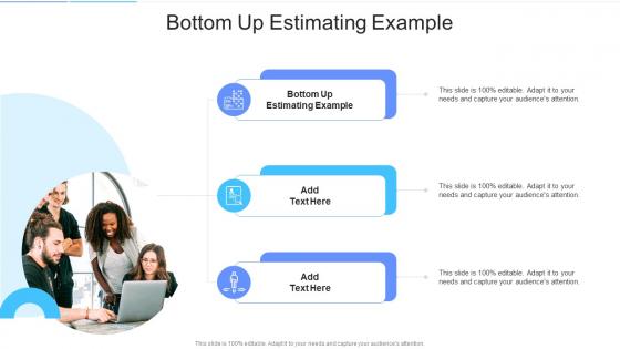 Bottom Up Estimating Example In Powerpoint And Google Slides Cpb